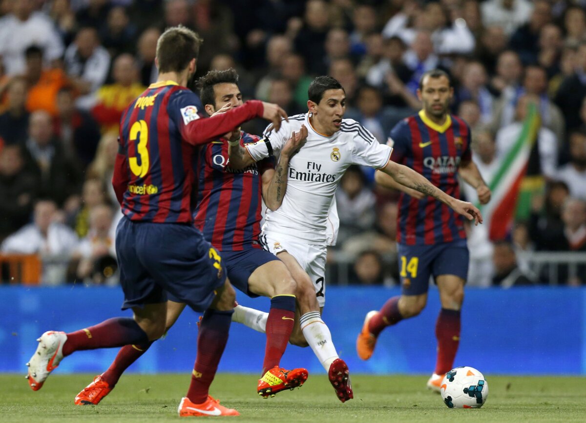 FOTO Zece imagini spectaculoase din El Clasico! Cristiano Ronaldo şi Lionel Messi s-au ridicat din nou la cel mai înalt nivel