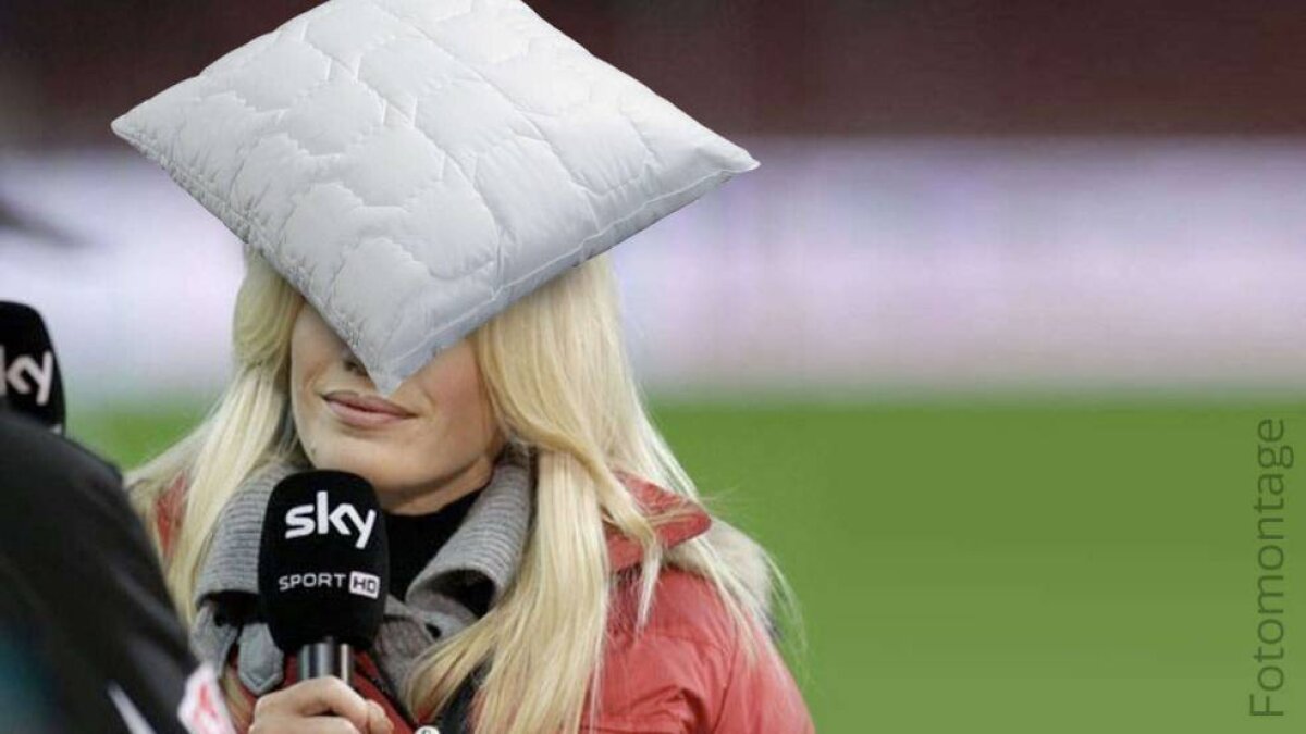 FOTO Magnetul blond » Lovită a treia oară! Jessica Kastrop e o mare atracţie pentru mingi