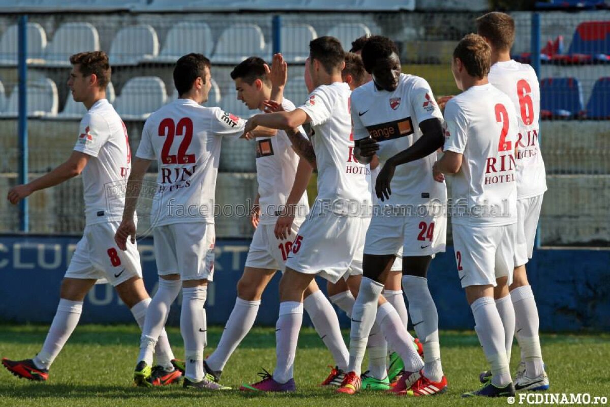 Retrogradat la Dinamo II, Ionuţ Cioinac a marcat din nou! Gelu Velici e golgeter, cu 5 reuşite