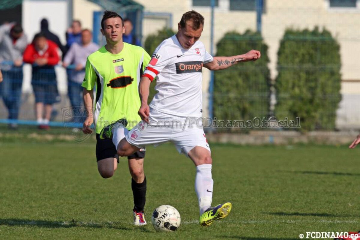 Retrogradat la Dinamo II, Ionuţ Cioinac a marcat din nou! Gelu Velici e golgeter, cu 5 reuşite