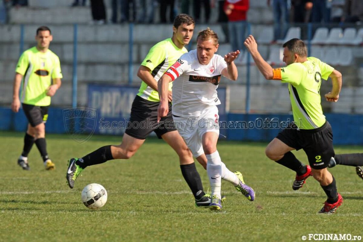 Retrogradat la Dinamo II, Ionuţ Cioinac a marcat din nou! Gelu Velici e golgeter, cu 5 reuşite