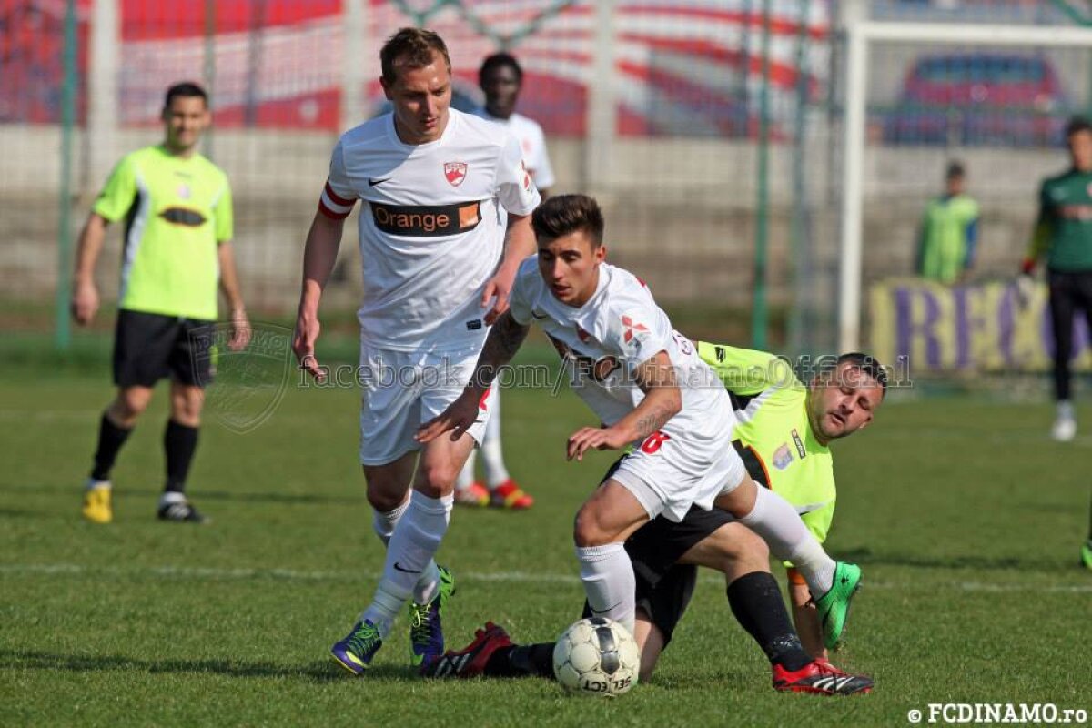 Retrogradat la Dinamo II, Ionuţ Cioinac a marcat din nou! Gelu Velici e golgeter, cu 5 reuşite