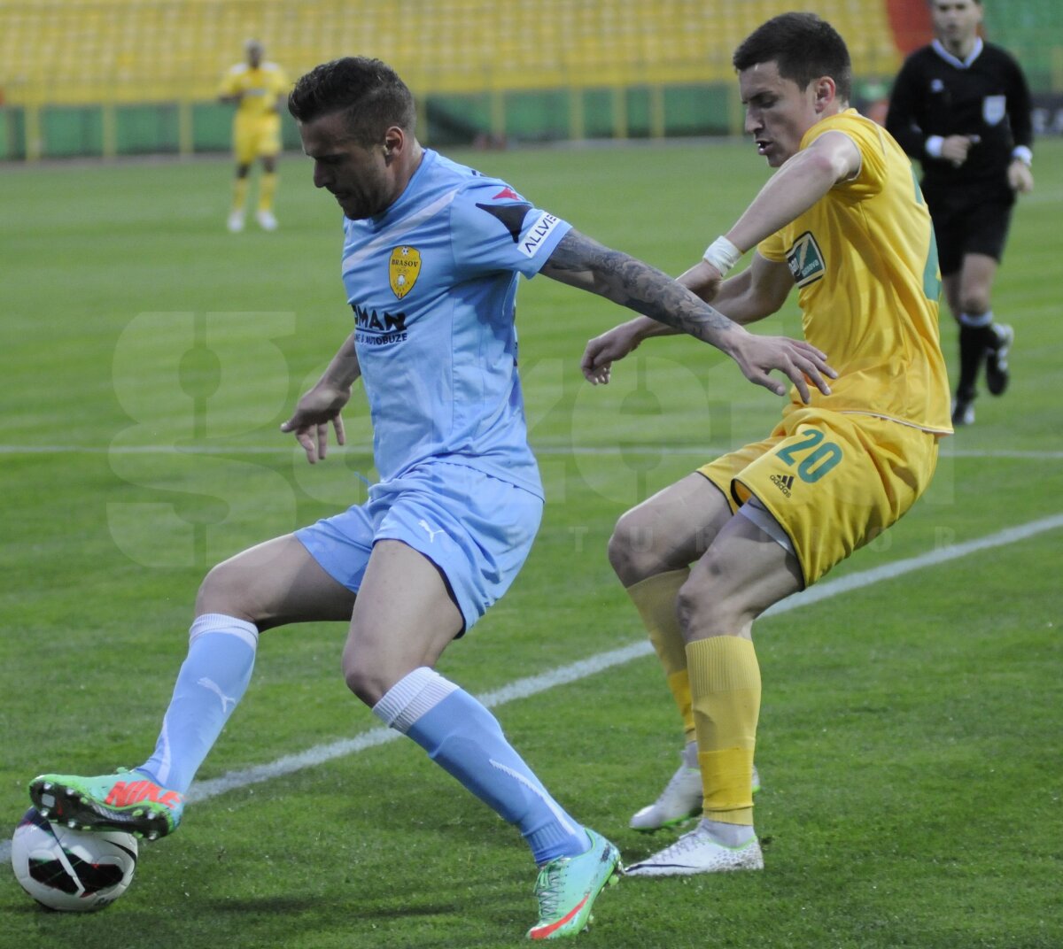 FOTO şi VIDEO FC Vaslui - FC Braşov 1-0 » Moldovenii trec peste Dinamo în clasament