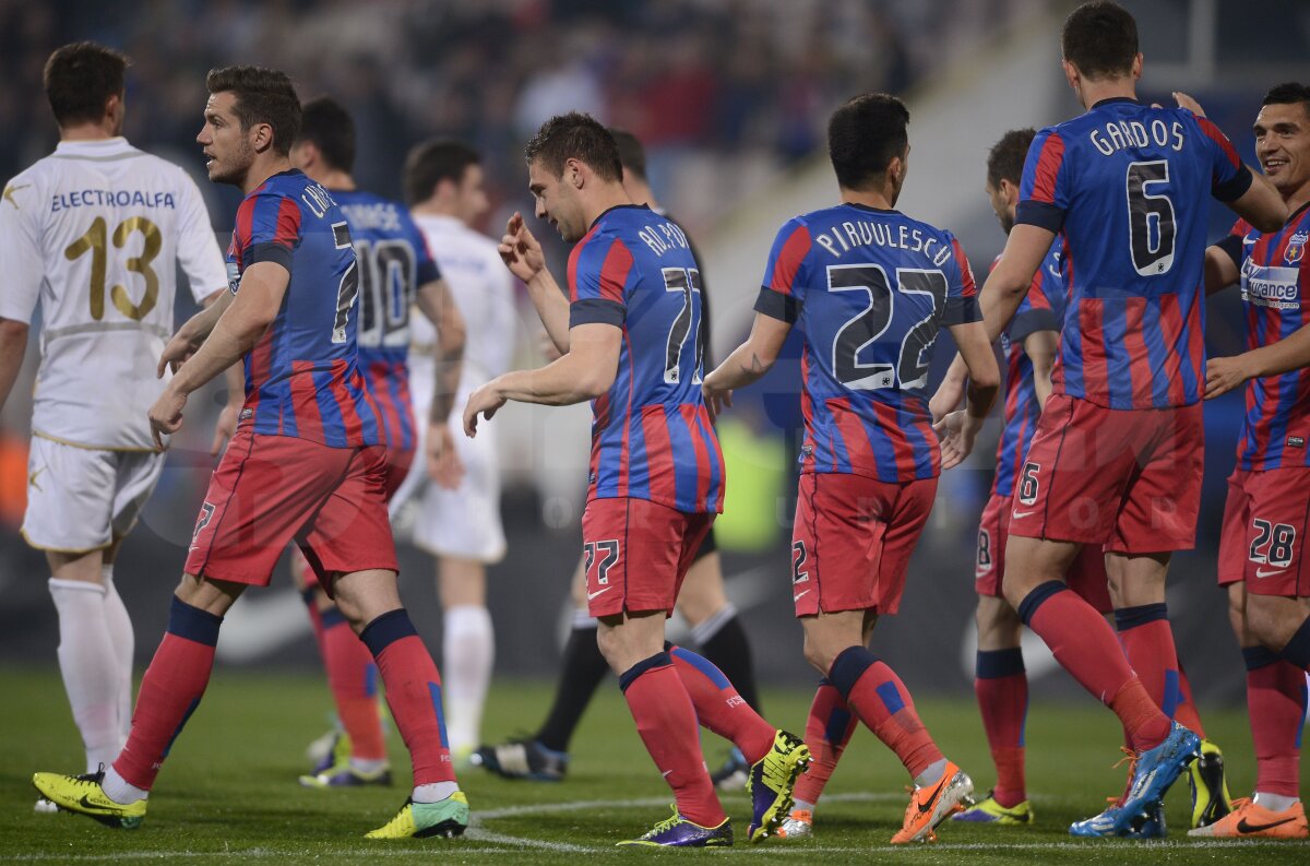VIDEO şi FOTO În marş spre 25! Steaua - FC Botoşani 4-0 » Federico Piovaccari se apropie de titlul de golgheter