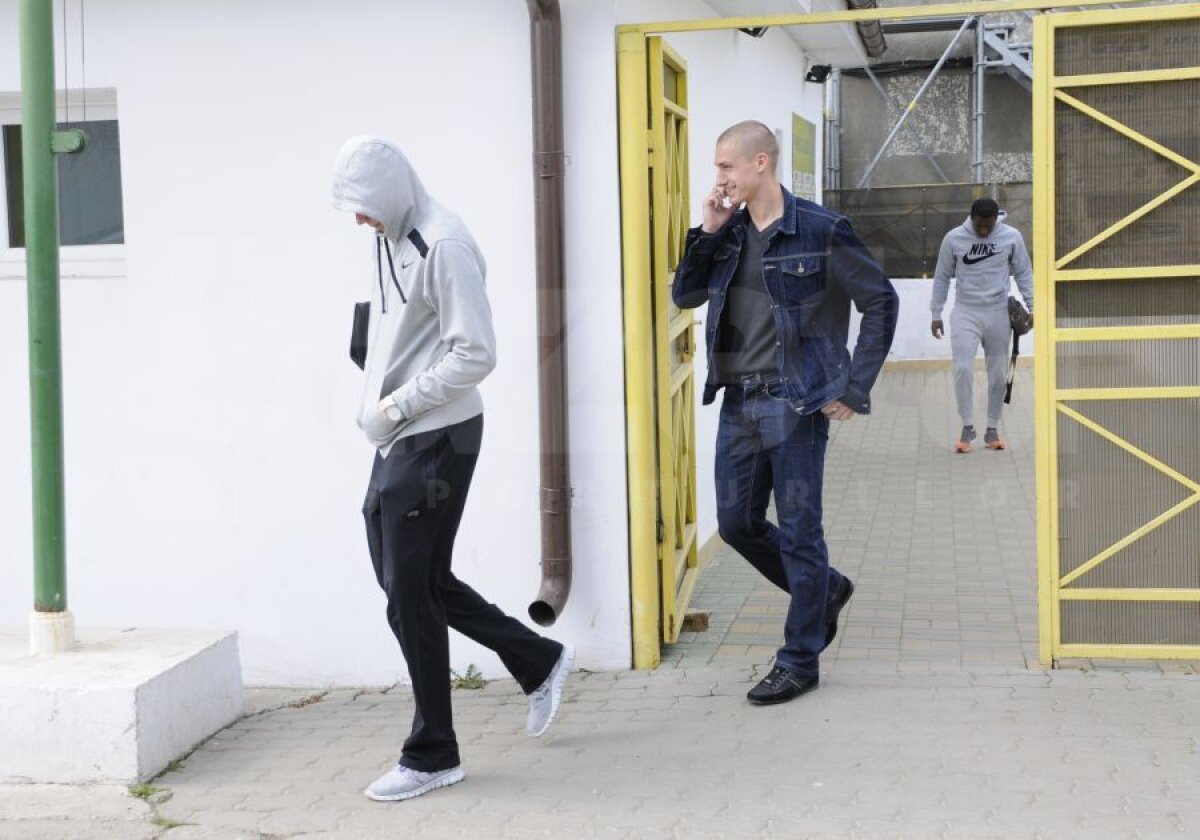 FOTO Grevă la Vaslui! » Jucătorii au refuzat să se antreneze astăzi!