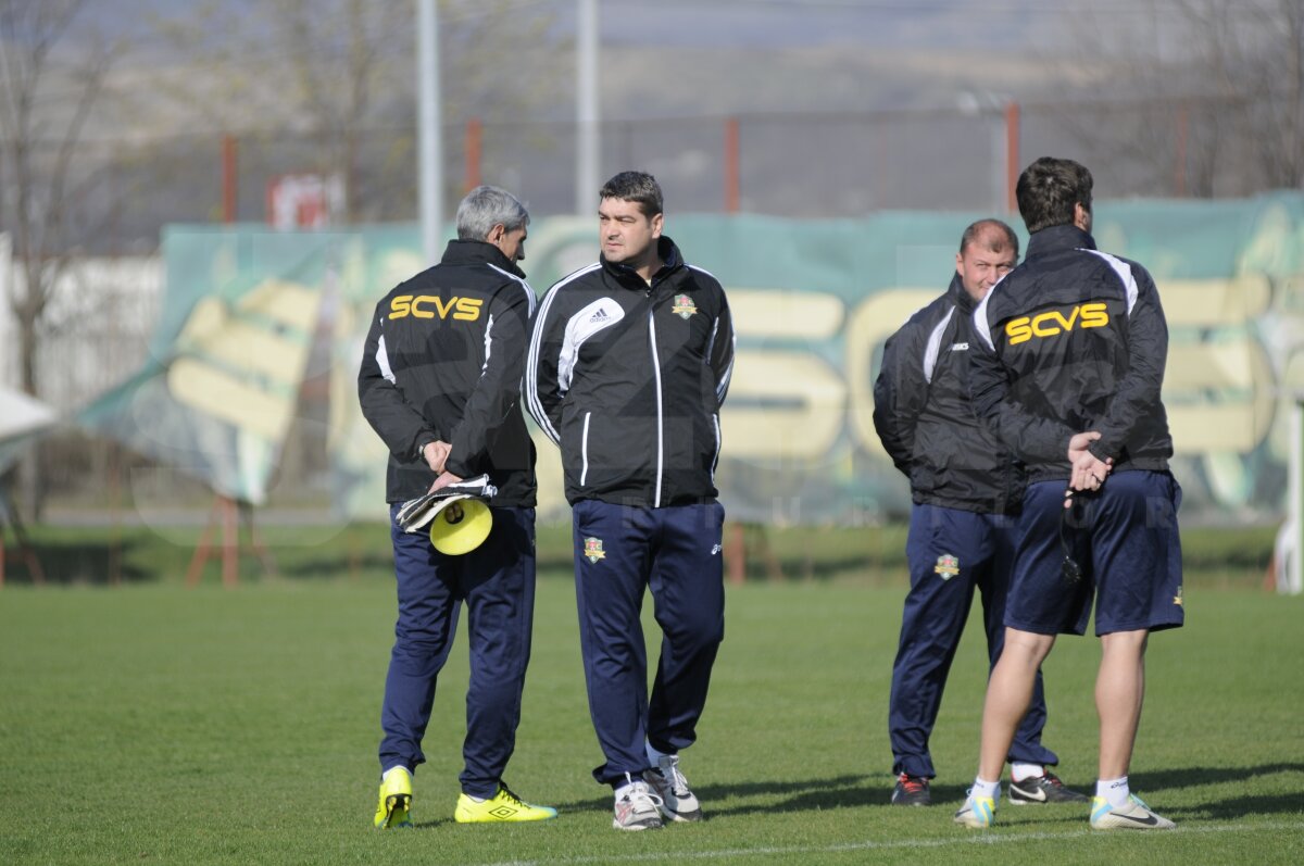 FOTO Jucătorii lui FC Vaslui au ieşit din grevă şi se vor prezenta la meciul cu Viitorul