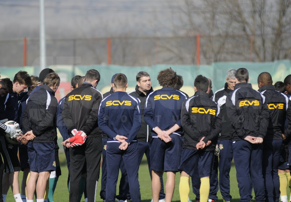 FOTO Jucătorii lui FC Vaslui au ieşit din grevă şi se vor prezenta la meciul cu Viitorul