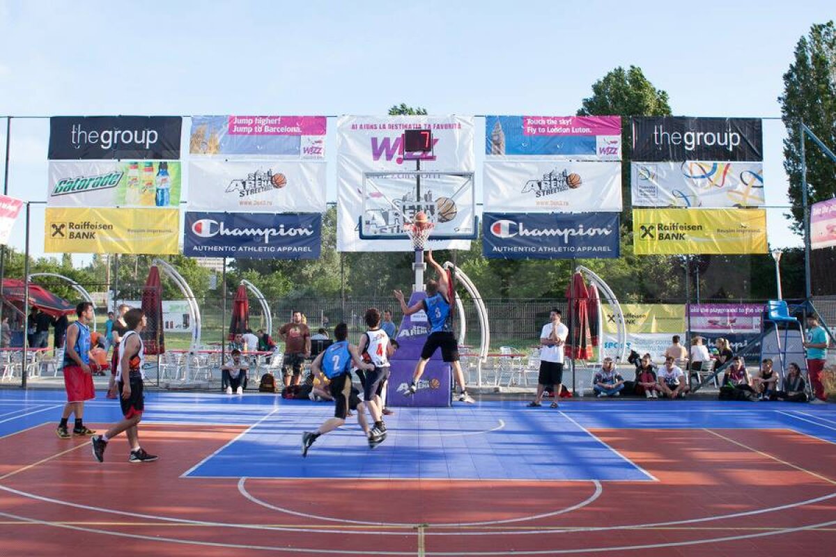 GALERIE FOTO Zece ani în 10 imagini de colecţie de la cel mai mare turneu de baschet din Bucureşti, Sport Arena Streetball!