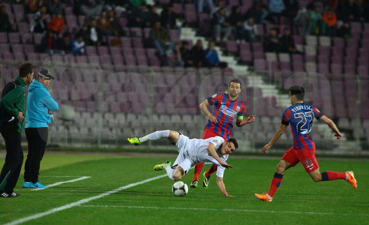 VIDEO şi FOTO ACS Poli - Steaua 0-0 » Roş-albaştrii dau şansa Astrei să se apropie la 6 puncte