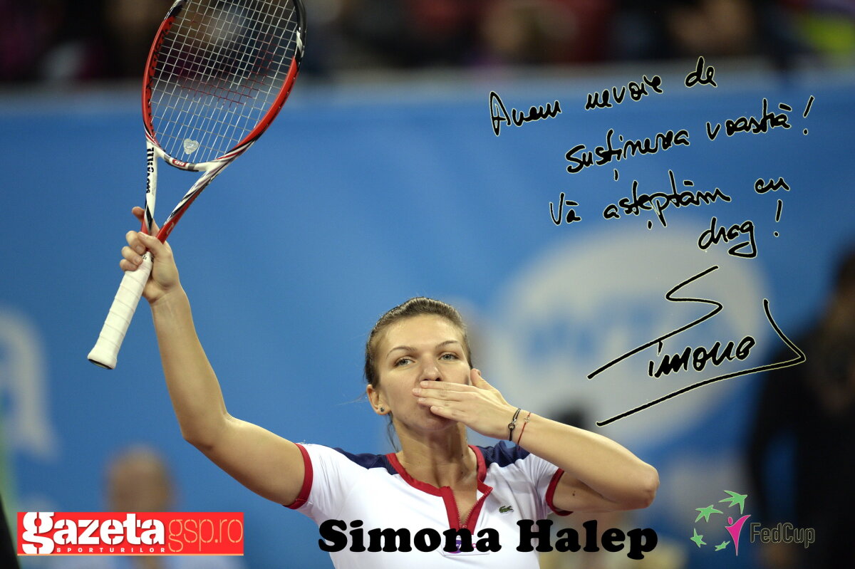 Simona Halep: "Vreau s-o bat din nou pe Ana Ivanovici, dar nu mai vreau meciul nebun pe care l-am avut la Sofia!"
