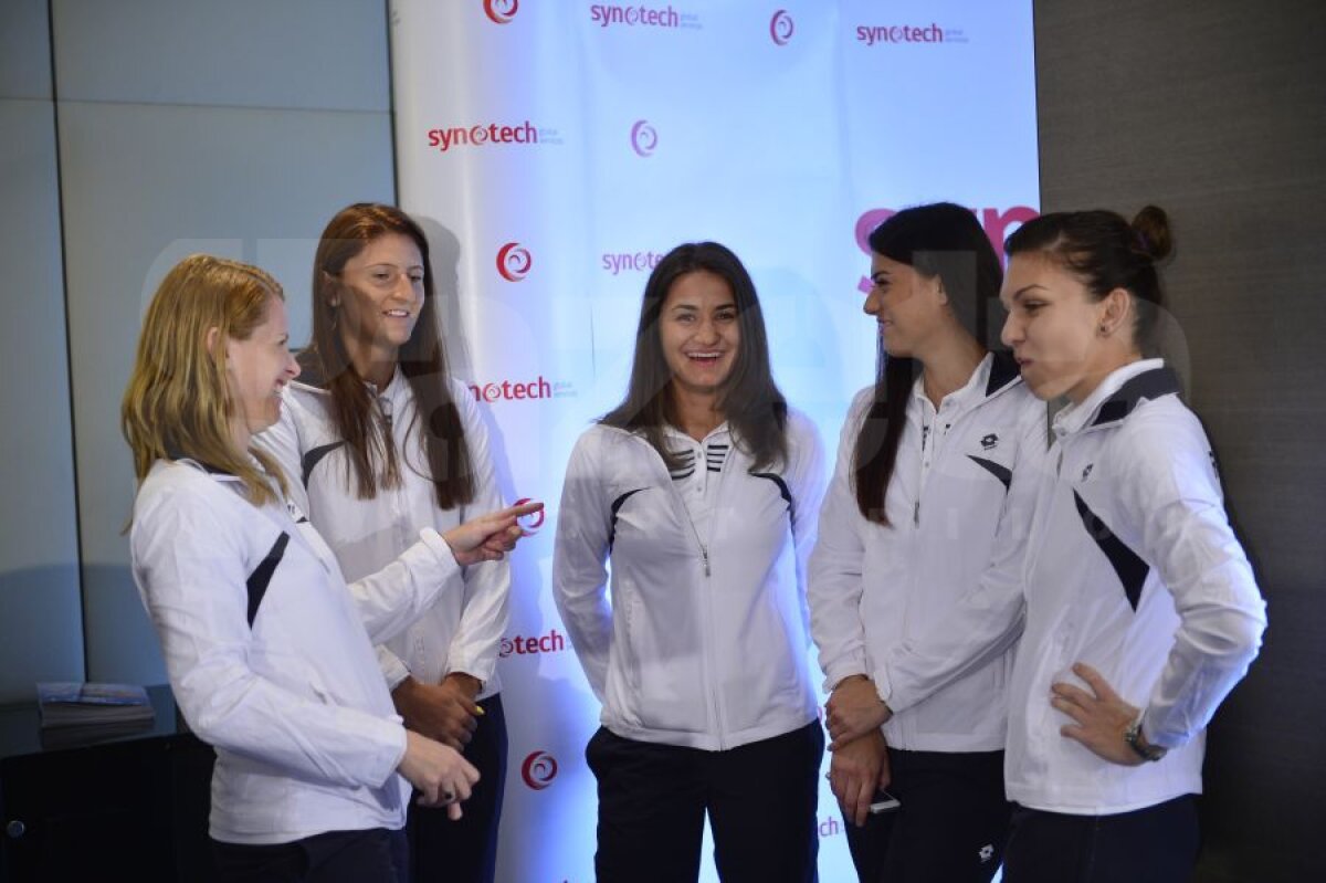 Sîrboaicele au venit la Bucureşti » GALERIE FOTO de la cele două conferinţe de presă! Halep: "Sînt recuperată complet"