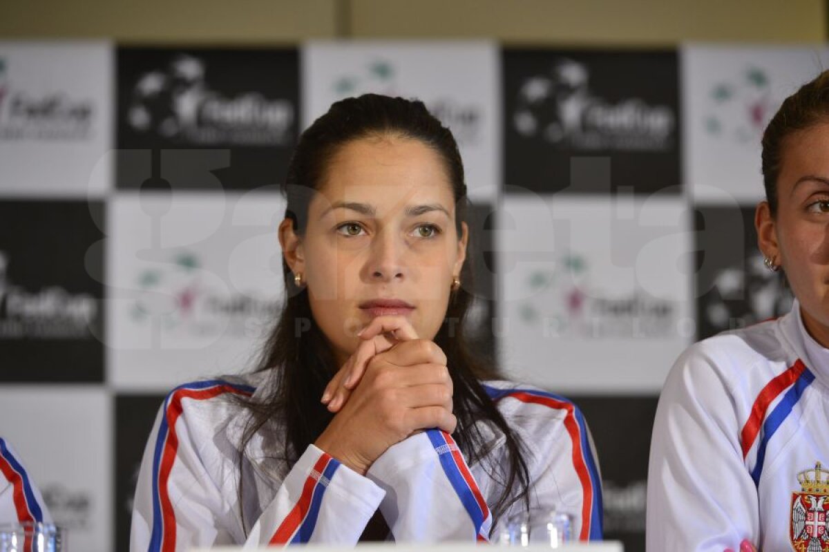 Sîrboaicele au venit la Bucureşti » GALERIE FOTO de la cele două conferinţe de presă! Halep: "Sînt recuperată complet"