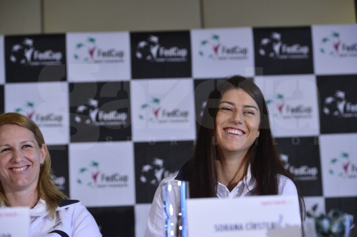 Sîrboaicele au venit la Bucureşti » GALERIE FOTO de la cele două conferinţe de presă! Halep: "Sînt recuperată complet"