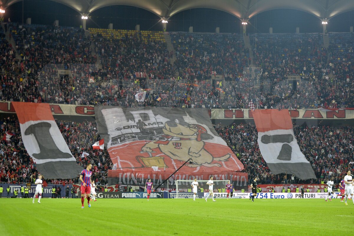 GALERIE FOTO 15 superimagini din peluze la Dinamo - Steaua! Vezi care au fost cele mai tari bannere