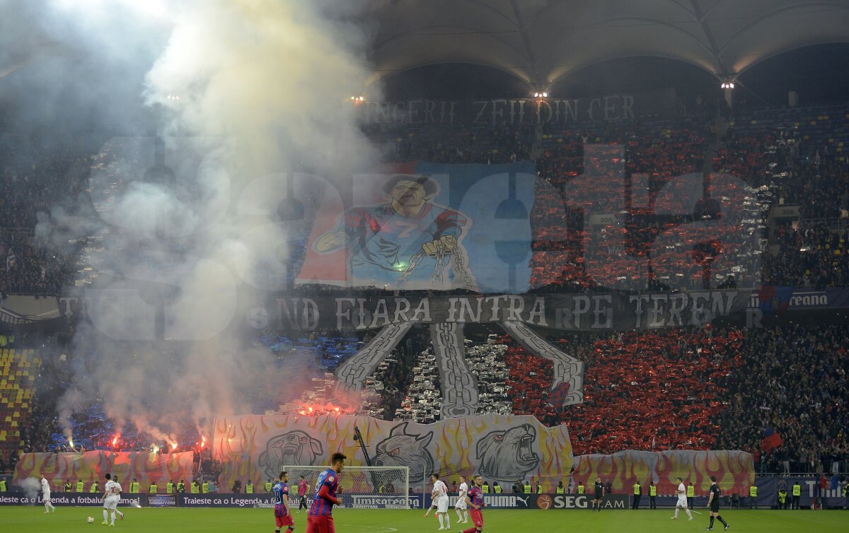 GALERIE FOTO 15 superimagini din peluze la Dinamo - Steaua! Vezi care au fost cele mai tari bannere