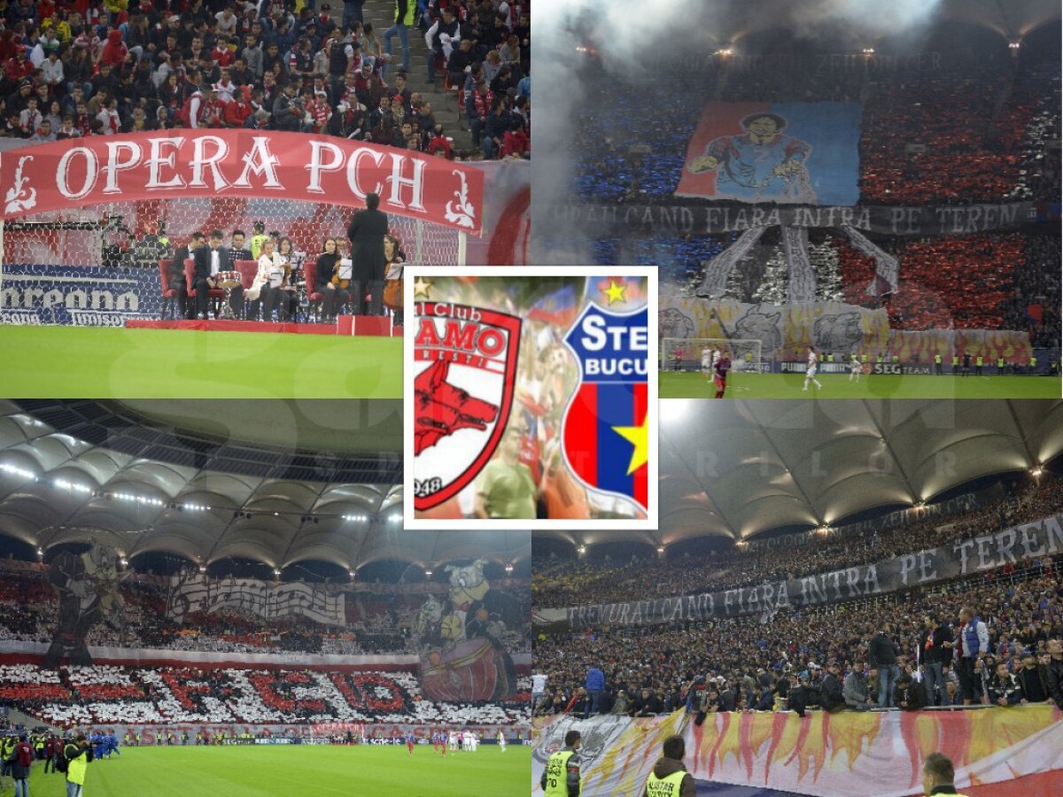 GALERIE FOTO 15 superimagini din peluze la Dinamo - Steaua! Vezi care au fost cele mai tari bannere