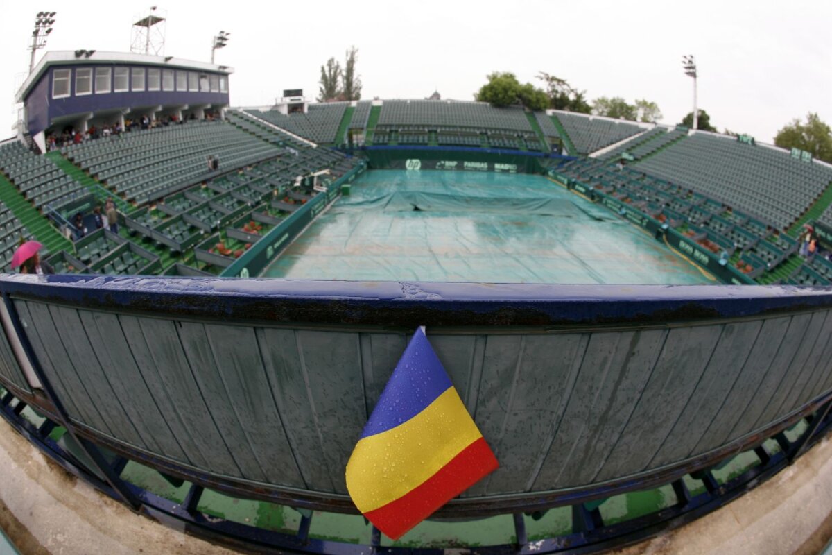 FOTO Ploaia universală » Chiar şi cele mai mari turnee depind de capriciile vremii