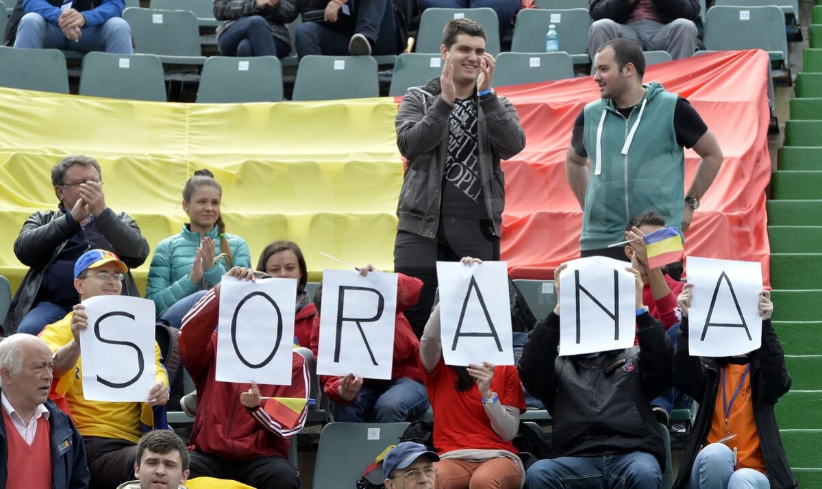 Sorana Cîrstea după victoria în faţa Anei Ivanovici: "Cînd joci acasă, tragi mai mult de tine, iar publicul m-a ajutat enorm"