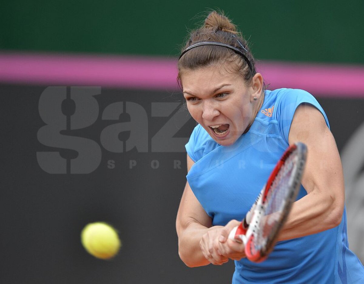 FOTO Bravo, fetelor! Sorana Cîrstea aduce al treilea punct cu Serbia şi califică România în Grupa Mondială II