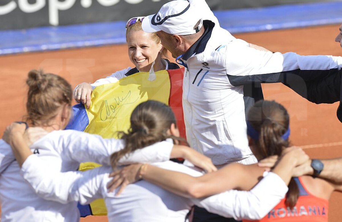 FOTO Bravo, fetelor! Sorana Cîrstea aduce al treilea punct cu Serbia şi califică România în Grupa Mondială II