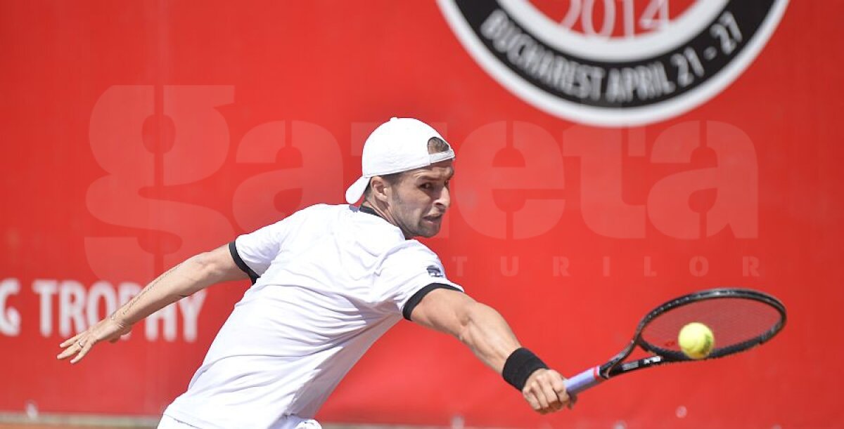 FOTO Încă un român la start » Adrian Ungur s-a calificat pe tabloul principal la BRD Năstase-Ţiriac Trophy