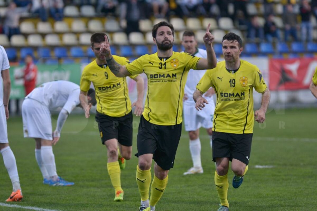 FOTO şi VIDEO » Dubla lui Grigorie şi golul lui Bruno Madeira au adus cele trei puncte Braşovului, 3-1 cu Chiajna