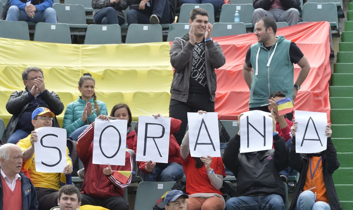 FOTO Sărbătoare pe zgură » Simona, Sorana, Irina şi Monica au trecut prin toate stările în barajul cu Serbia