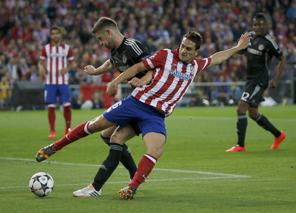 FOTO şi VIDEO Atletico Madrid - Chelsea 0-0 » Londonezii au scăpat de asediul spaniolilor şi aşteaptă returul din Anglia