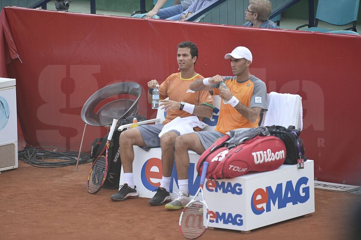 FOTO Debut fulger » Horia Tecău şi Jean-Julien Rojer s-au calificat în sferturi la BRD Năstase-Ţiriac Trophy