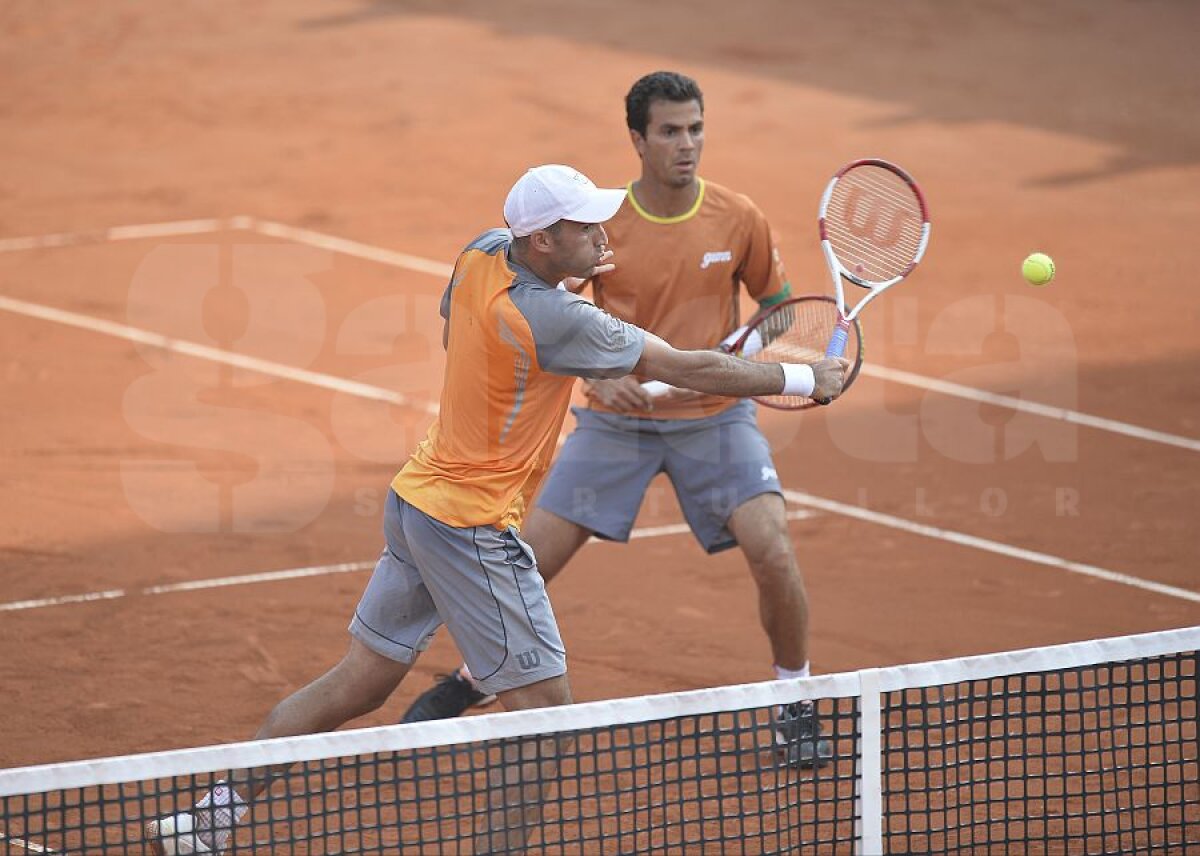 FOTO Debut fulger » Horia Tecău şi Jean-Julien Rojer s-au calificat în sferturi la BRD Năstase-Ţiriac Trophy