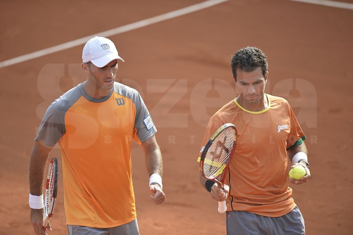 FOTO Debut fulger » Horia Tecău şi Jean-Julien Rojer s-au calificat în sferturi la BRD Năstase-Ţiriac Trophy