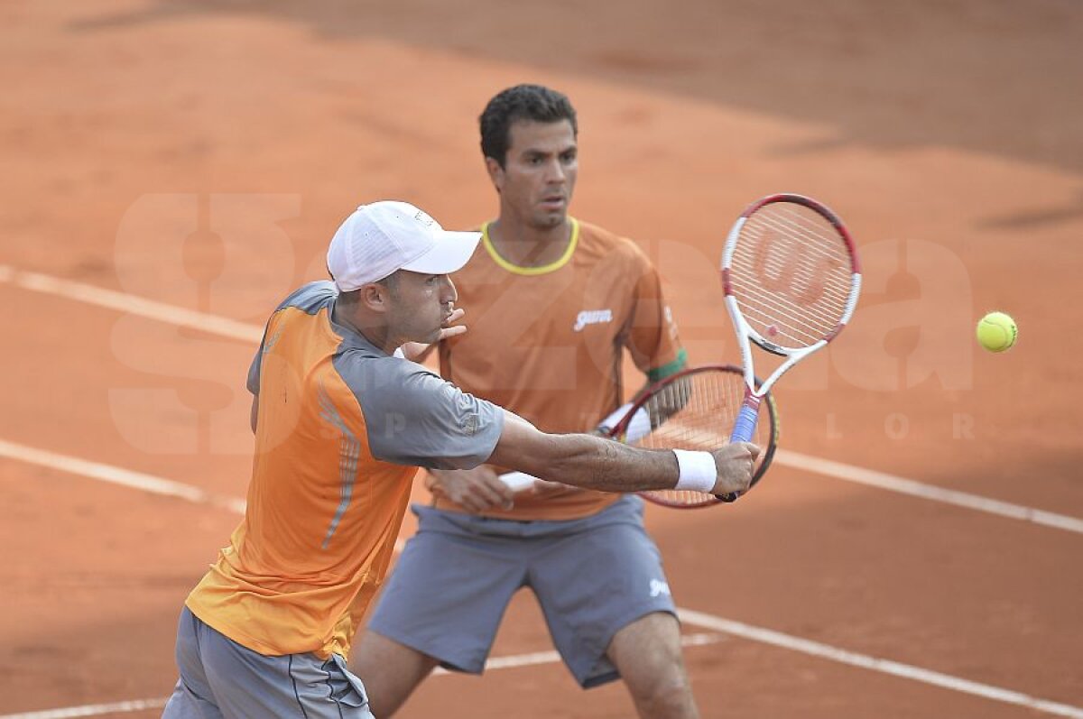 FOTO Debut fulger » Horia Tecău şi Jean-Julien Rojer s-au calificat în sferturi la BRD Năstase-Ţiriac Trophy