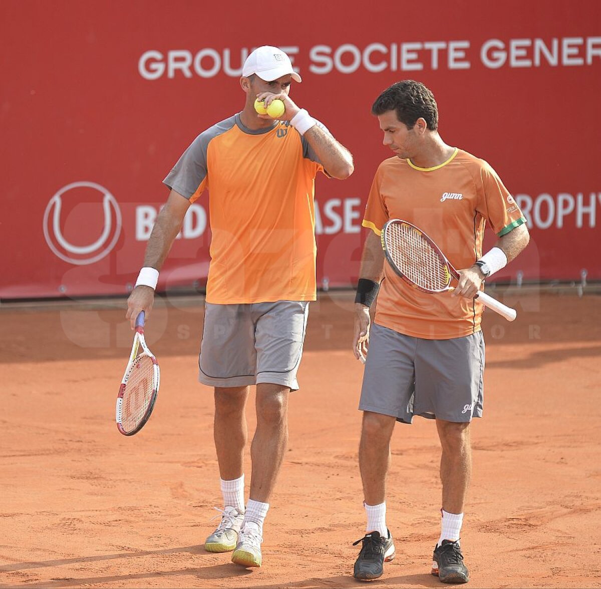 FOTO Debut fulger » Horia Tecău şi Jean-Julien Rojer s-au calificat în sferturi la BRD Năstase-Ţiriac Trophy