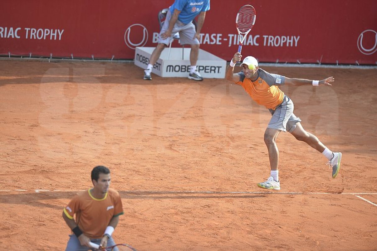 FOTO Debut fulger » Horia Tecău şi Jean-Julien Rojer s-au calificat în sferturi la BRD Năstase-Ţiriac Trophy