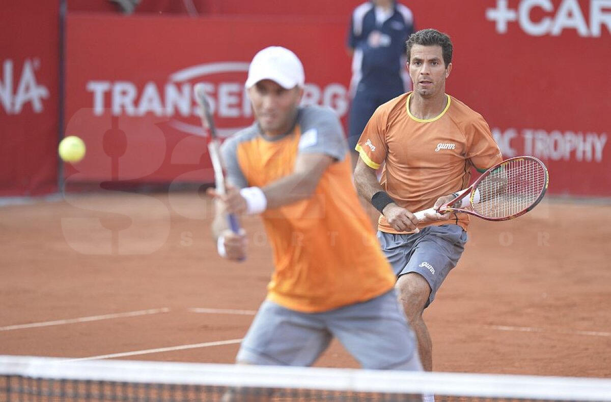 FOTO Debut fulger » Horia Tecău şi Jean-Julien Rojer s-au calificat în sferturi la BRD Năstase-Ţiriac Trophy