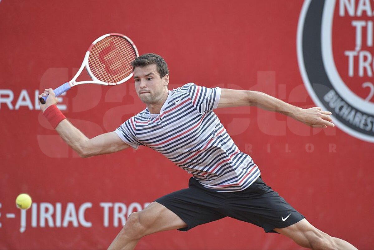 FOTO Favoritul numărul 1 continuă la BRD Năstase-Ţiriac Trophy » Grigor Dimitrov s-a calificat în sferturi