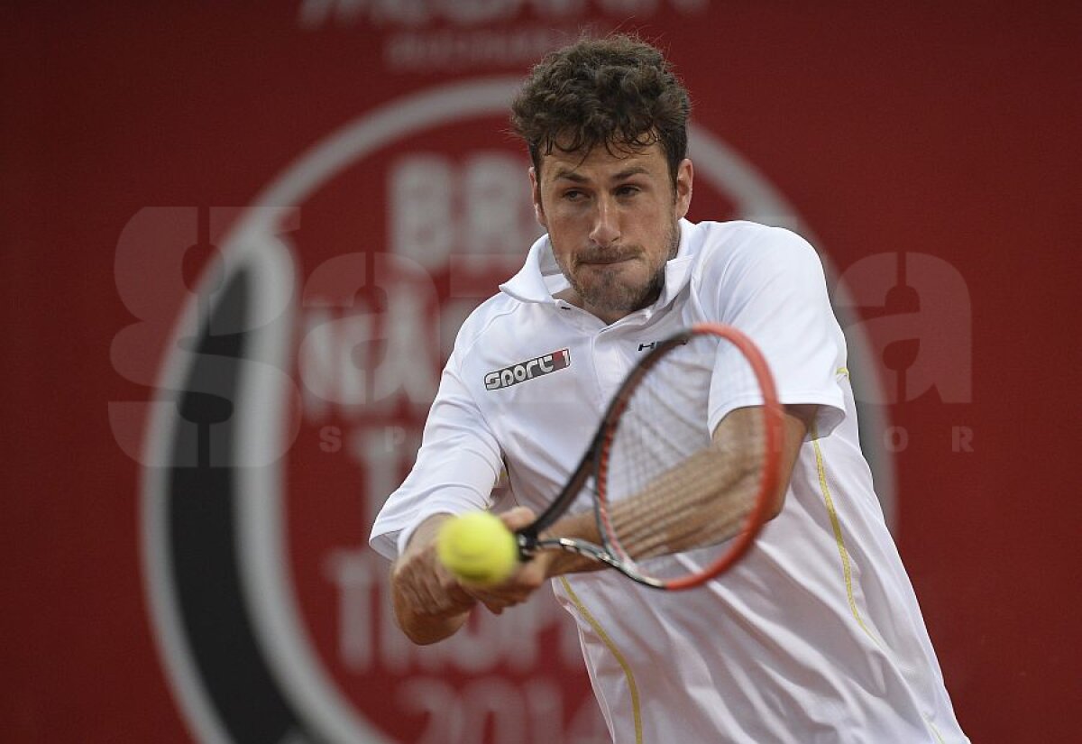 FOTO Mihail Youzhny, cap de serie numărul 2, eliminat după primul meci la BRD Năstase-Ţiriac Trophy