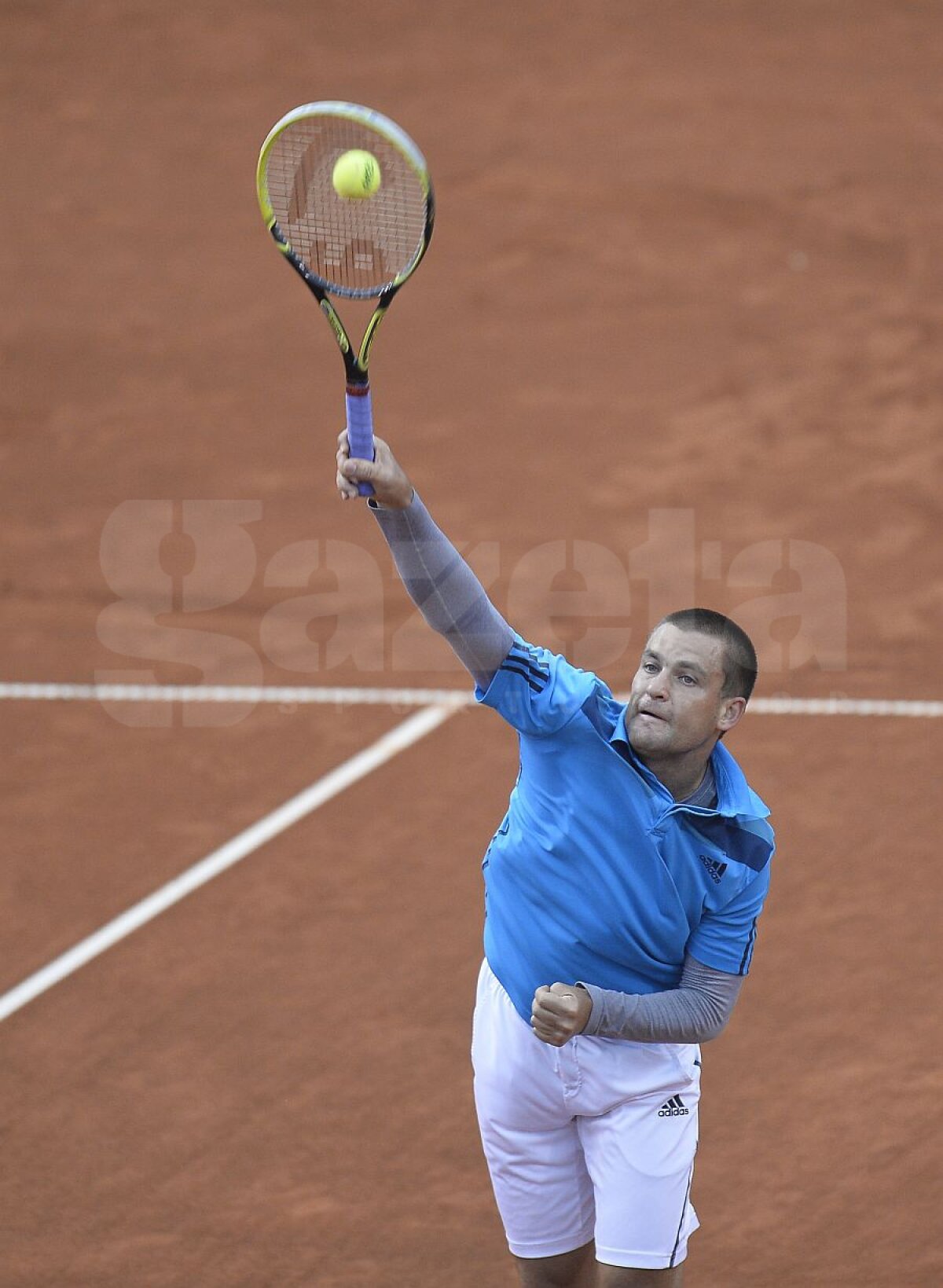 FOTO Mihail Youzhny, cap de serie numărul 2, eliminat după primul meci la BRD Năstase-Ţiriac Trophy