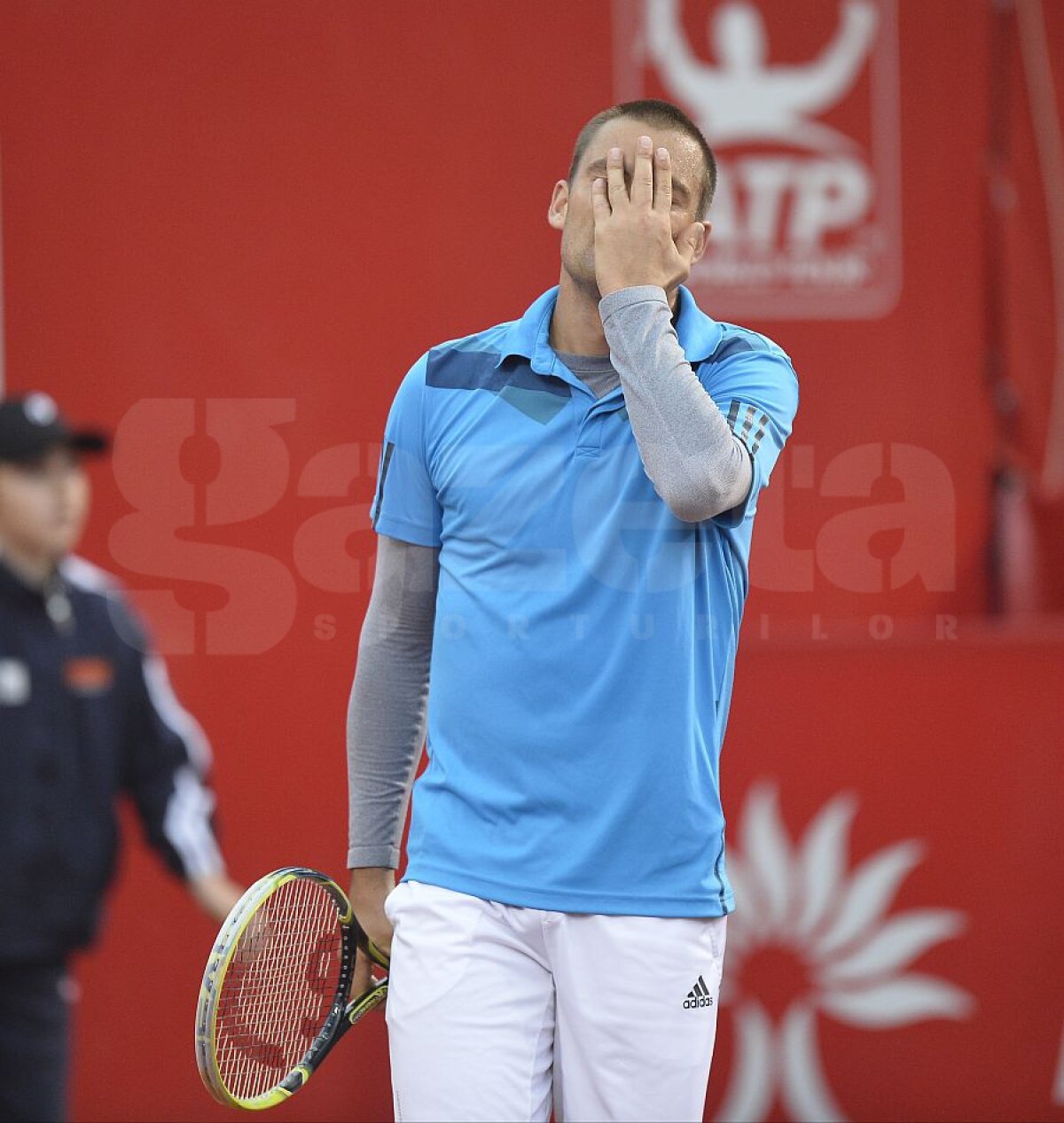 FOTO Mihail Youzhny, cap de serie numărul 2, eliminat după primul meci la BRD Năstase-Ţiriac Trophy
