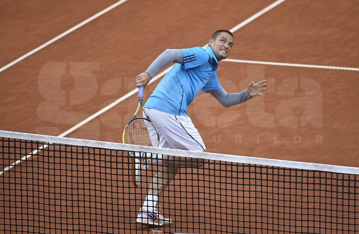 FOTO Mihail Youzhny, cap de serie numărul 2, eliminat după primul meci la BRD Năstase-Ţiriac Trophy