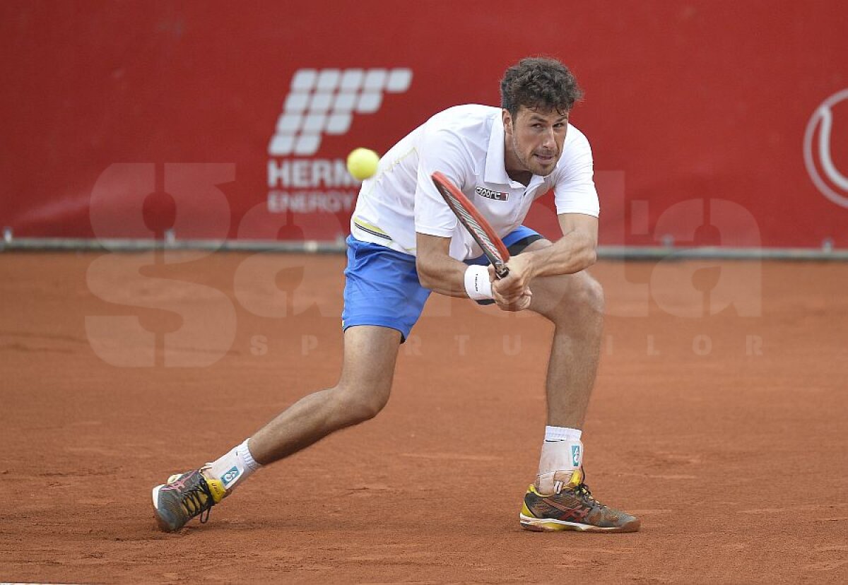 FOTO Mihail Youzhny, cap de serie numărul 2, eliminat după primul meci la BRD Năstase-Ţiriac Trophy