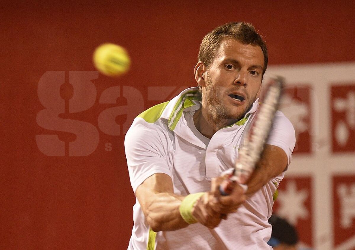 FOTO Înfrîngere în noapte » Marius Copil a fost învins de Paul-Henri Mathieu în turul doi la BRD Năstase-Ţiriac Trophy