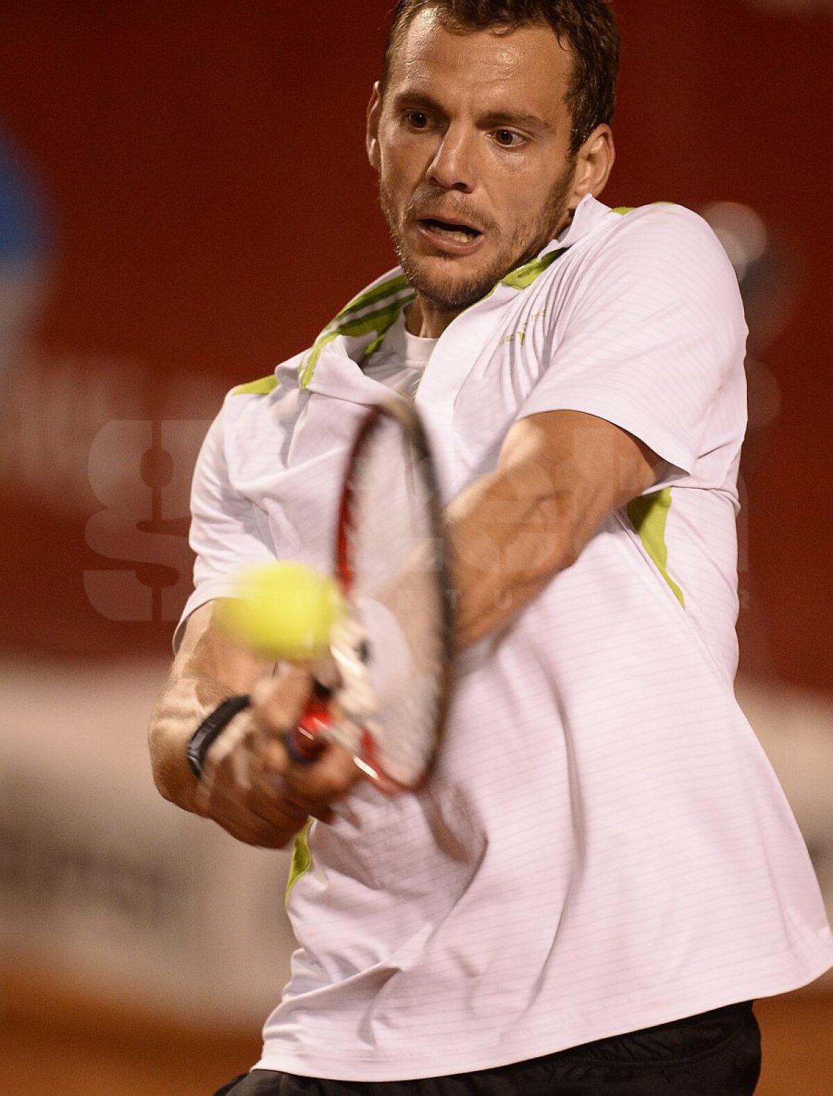 FOTO Înfrîngere în noapte » Marius Copil a fost învins de Paul-Henri Mathieu în turul doi la BRD Năstase-Ţiriac Trophy