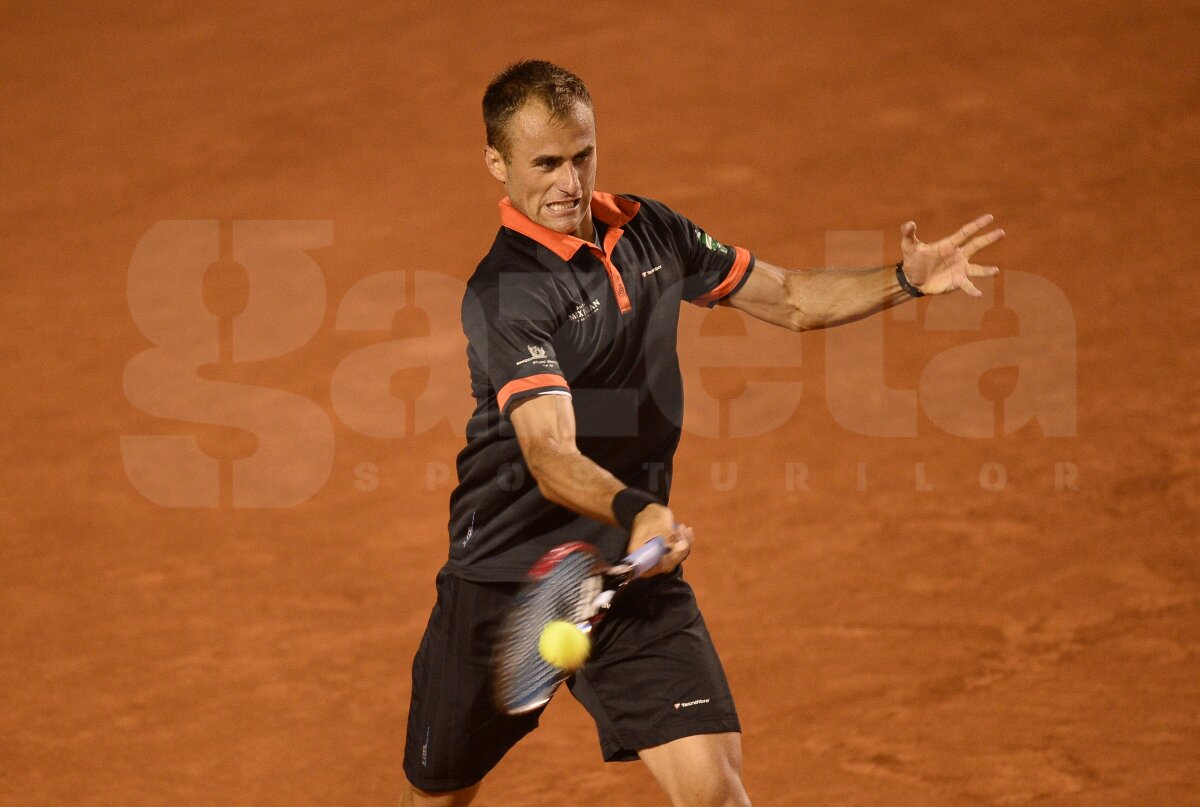 FOTO Înfrîngere în noapte » Marius Copil a fost învins de Paul-Henri Mathieu în turul doi la BRD Năstase-Ţiriac Trophy