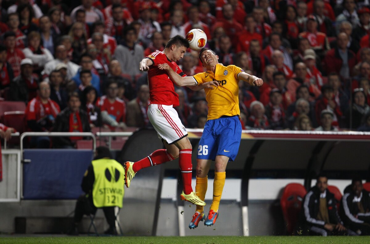 VIDEO + FOTO Victorie pe final pentru Benfica! Juve în pericol să rateze finala » Sevilla cîştigă duelul spaniol cu Valencia