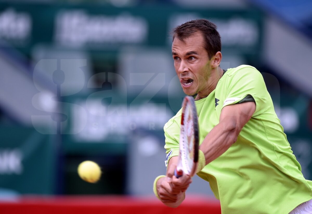 FOTO Lukas Rosol l-a învins în sferturi pe Gilles Simon în duelul ultimilor cîştigători ai BRD Năstase-Ţiriac Trophy