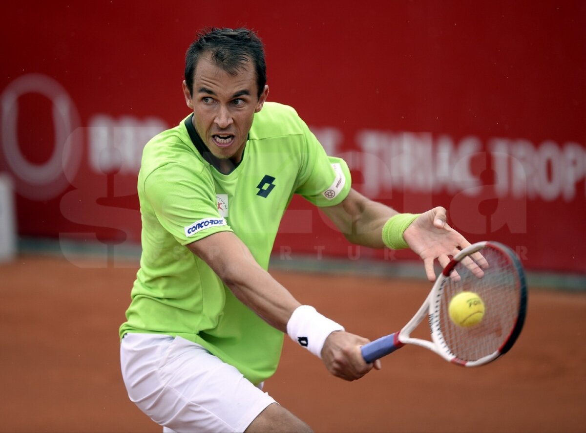 FOTO Lukas Rosol l-a învins în sferturi pe Gilles Simon în duelul ultimilor cîştigători ai BRD Năstase-Ţiriac Trophy