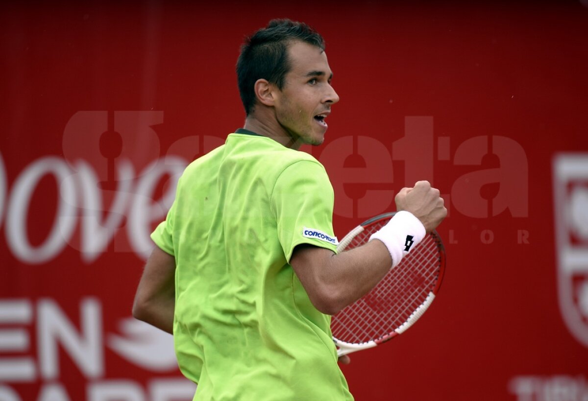 FOTO Lukas Rosol l-a învins în sferturi pe Gilles Simon în duelul ultimilor cîştigători ai BRD Năstase-Ţiriac Trophy