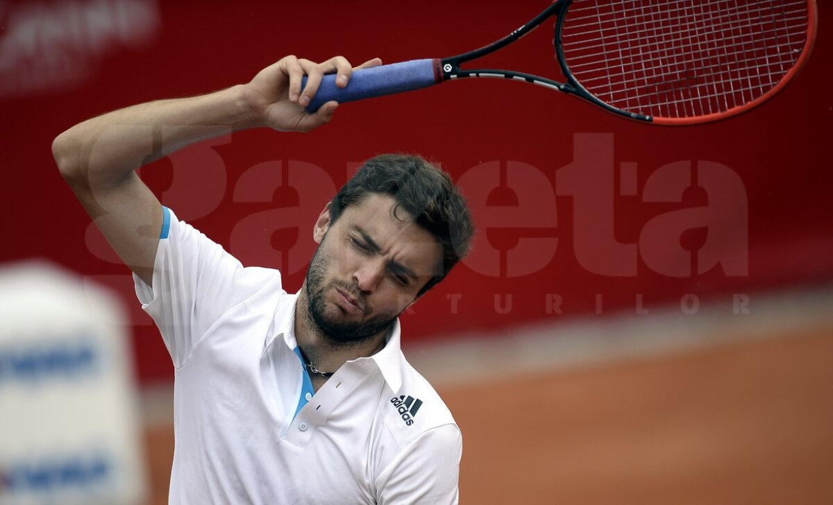 FOTO Lukas Rosol l-a învins în sferturi pe Gilles Simon în duelul ultimilor cîştigători ai BRD Năstase-Ţiriac Trophy