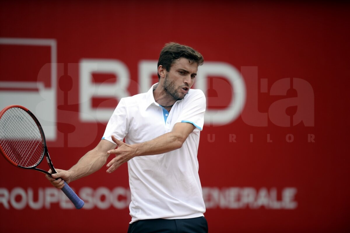 FOTO Lukas Rosol l-a învins în sferturi pe Gilles Simon în duelul ultimilor cîştigători ai BRD Năstase-Ţiriac Trophy